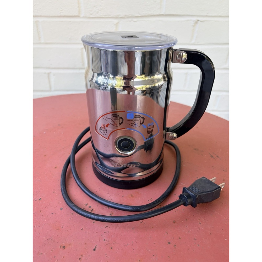 Nespresso  Aeroccino Plus Automatic Electric Frother Cold And Hot